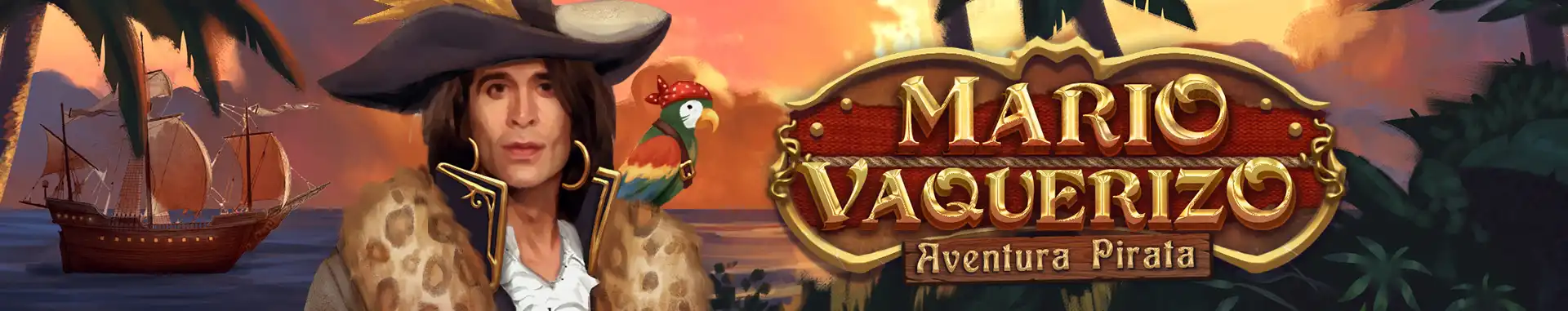 Tragaperras online Mario Vaquerizo Aventura Pirata